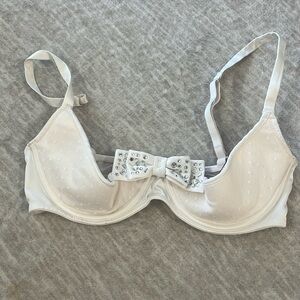 Victoria’s Secret Dream Angels half cup unlined bra 32D